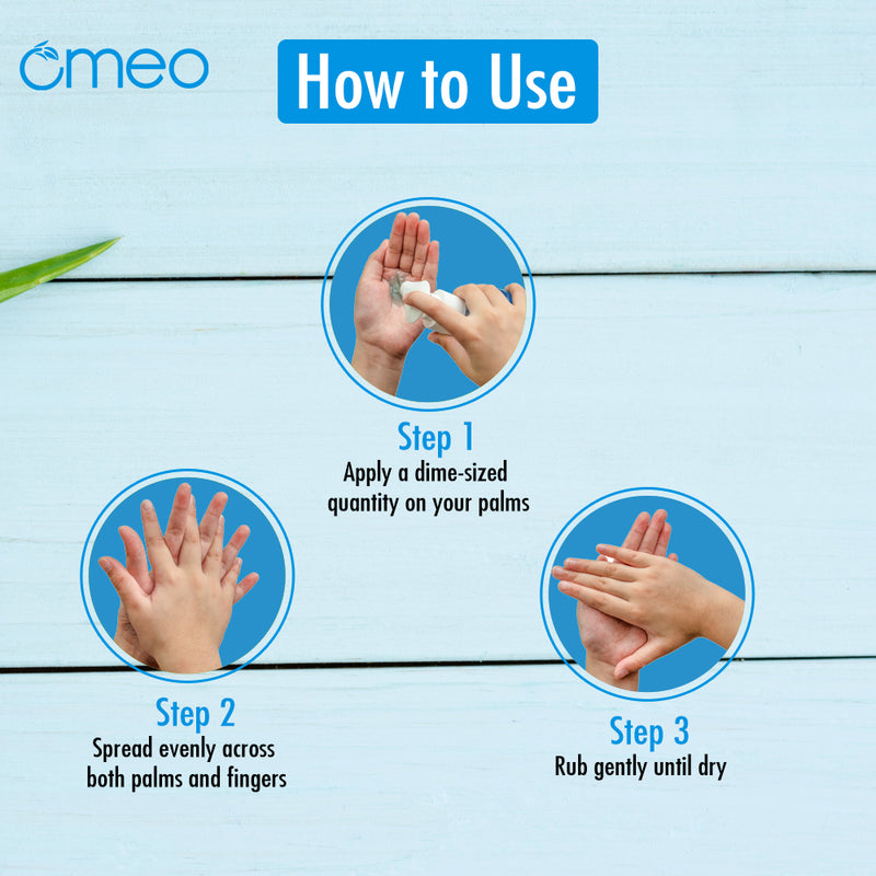 Omeo Hand Rub Alcohol Hand Sanitizer 100ML